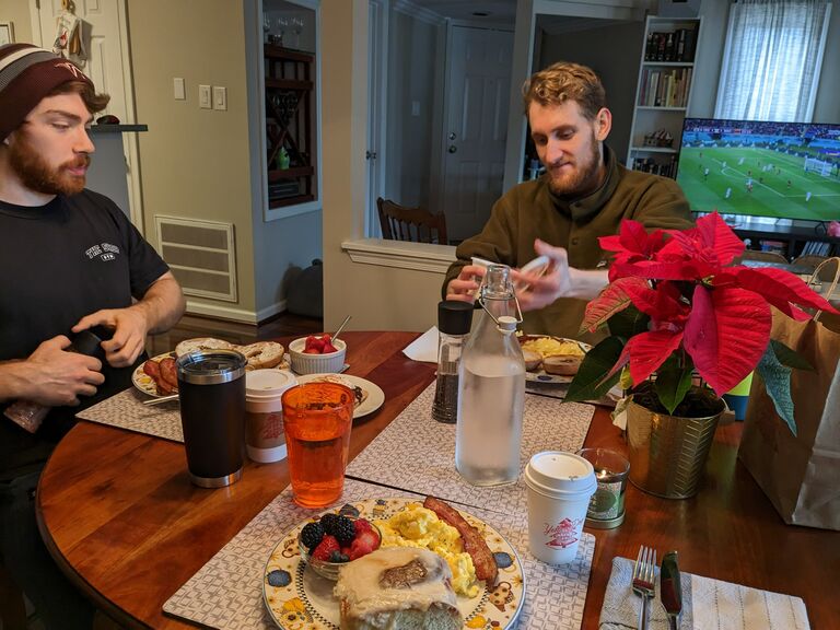 Ryan (friend) visited Emma and Sean while the world cup was on! What a fun weekend!