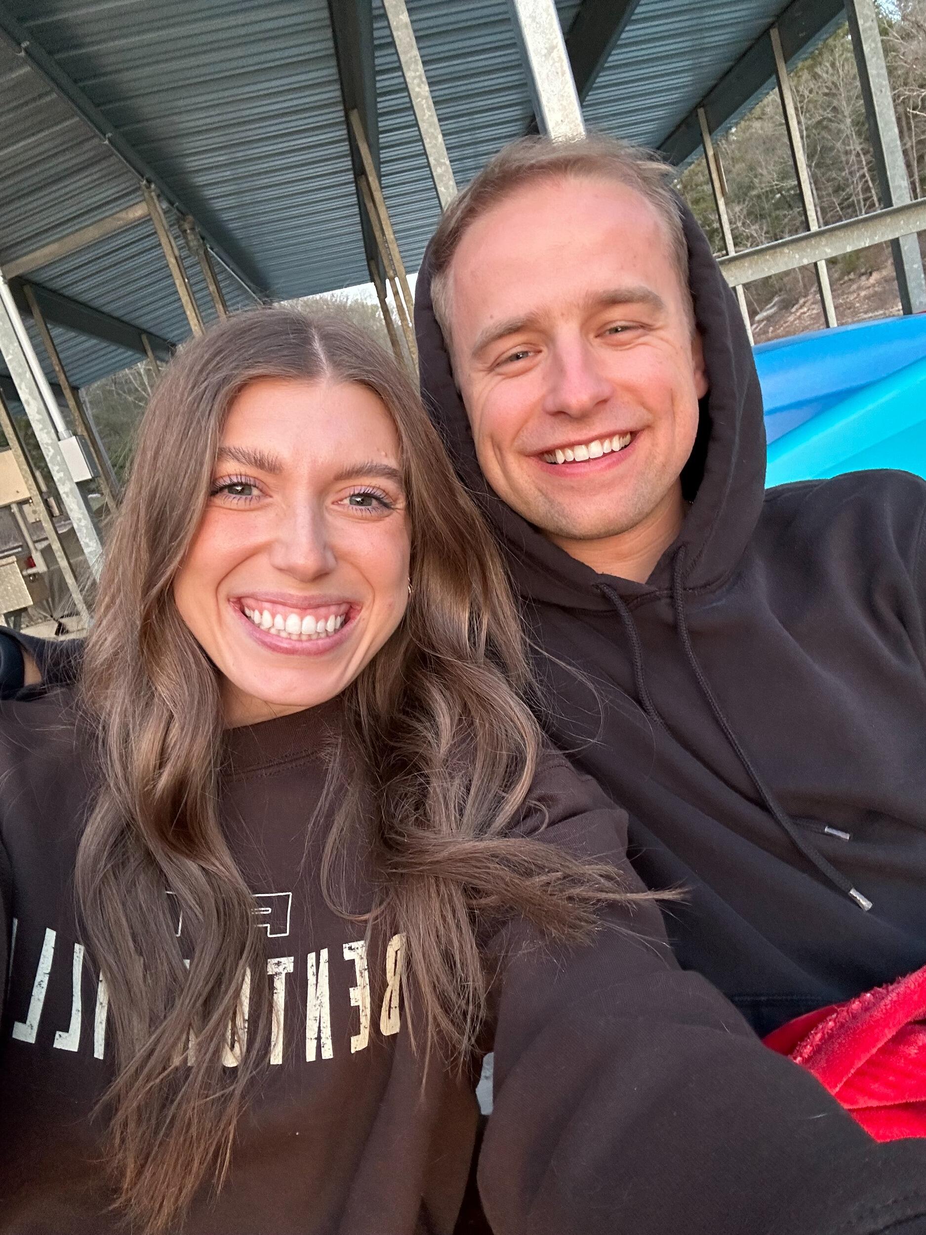 The night we decided we were going to get married - Hayden planned a sweet date night for us out at his family's lake house, we had a picnic on the dock, sat around a fire and talked about the future we wanted to build together! 