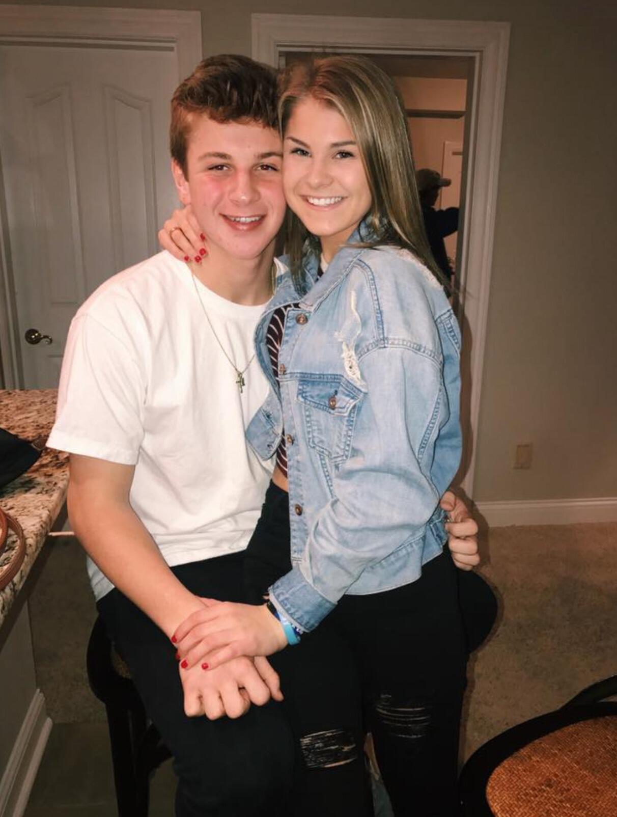 The night that we started dating!! Cameron asked me to be his girlfriend on our way to my birthday dinner with my family