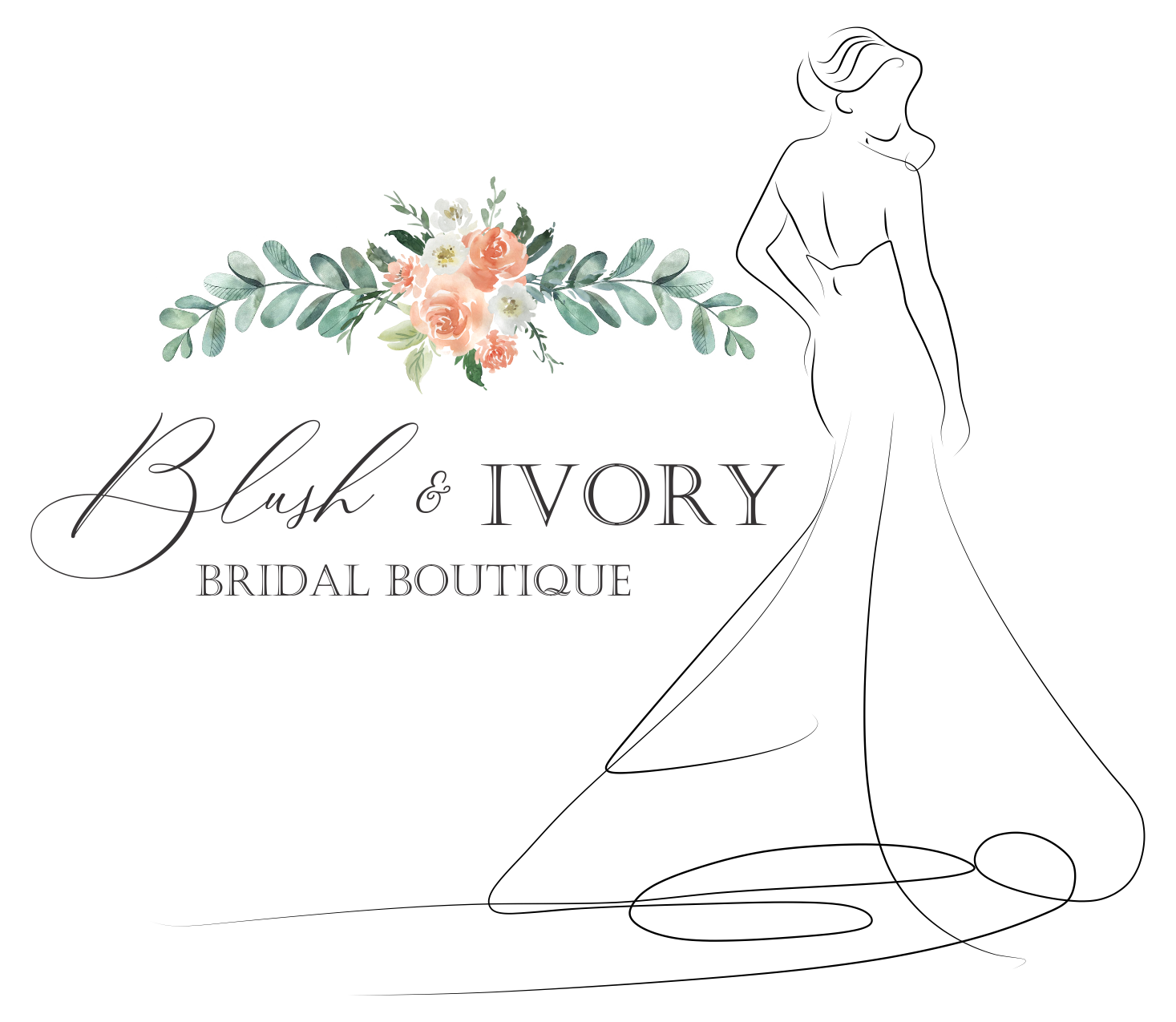 Ivory on sale bridal boutique