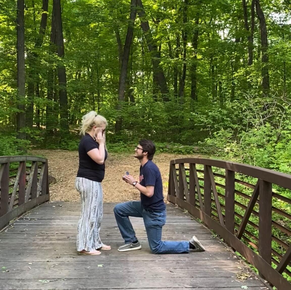 The day finally came. Just weeks after my brother’s wedding, Nick asked me to be his wife—and it was the easiest yes I’ve ever said.