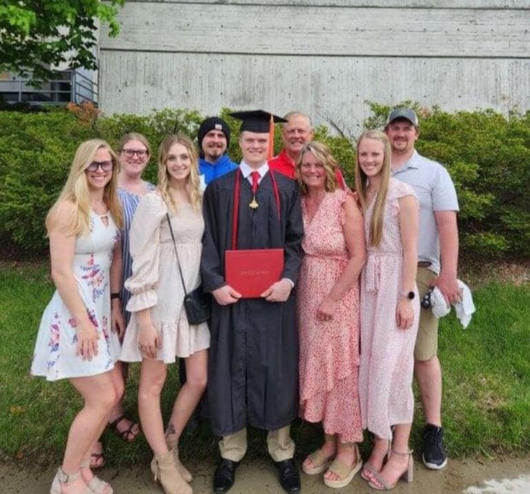 Sam's graduation!