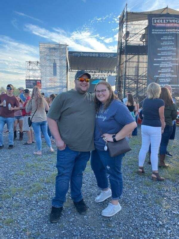 First concert together to see Chris Young