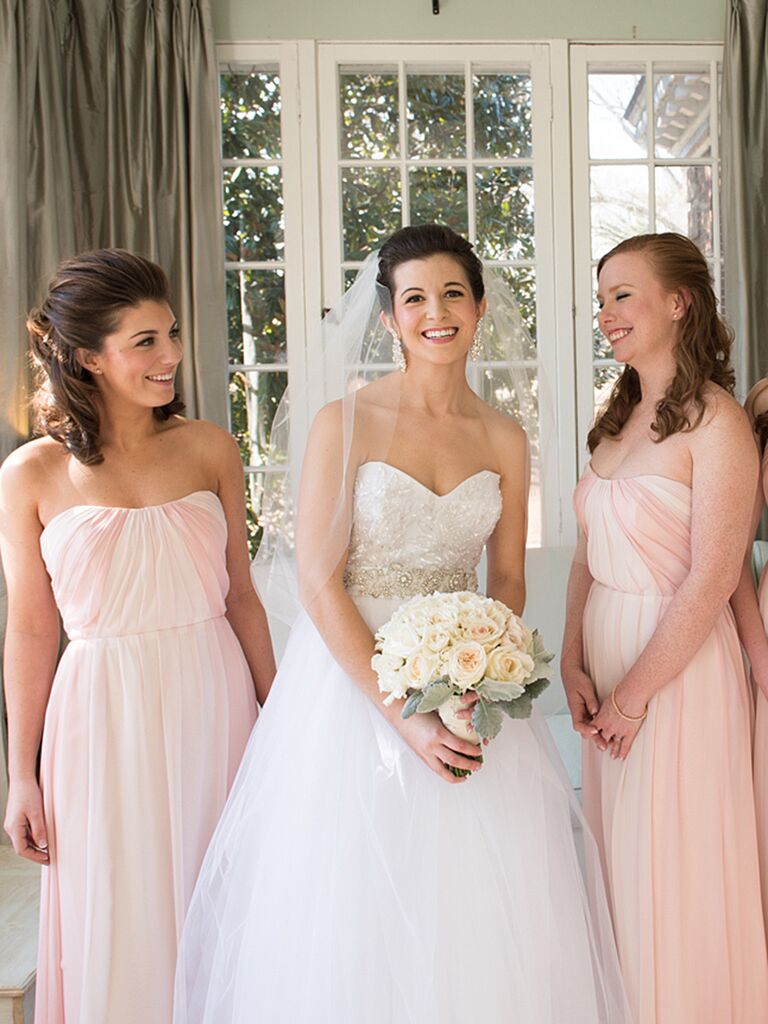 The Best Wedding Hairstyles for Strapless Dresses