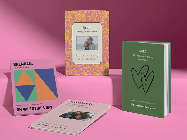Poetry anthology Valentine's gift for husband