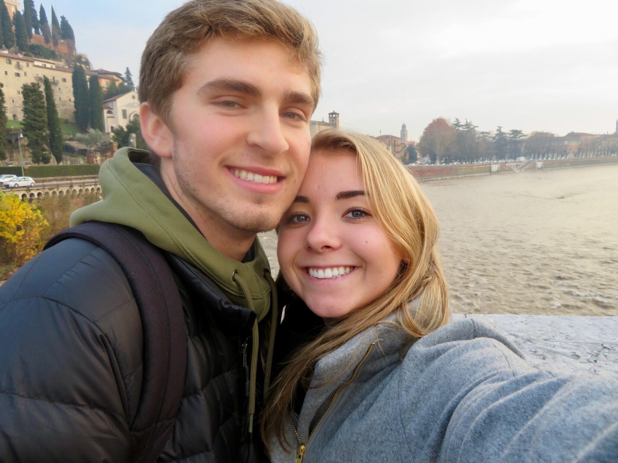First time abroad together! Italy
