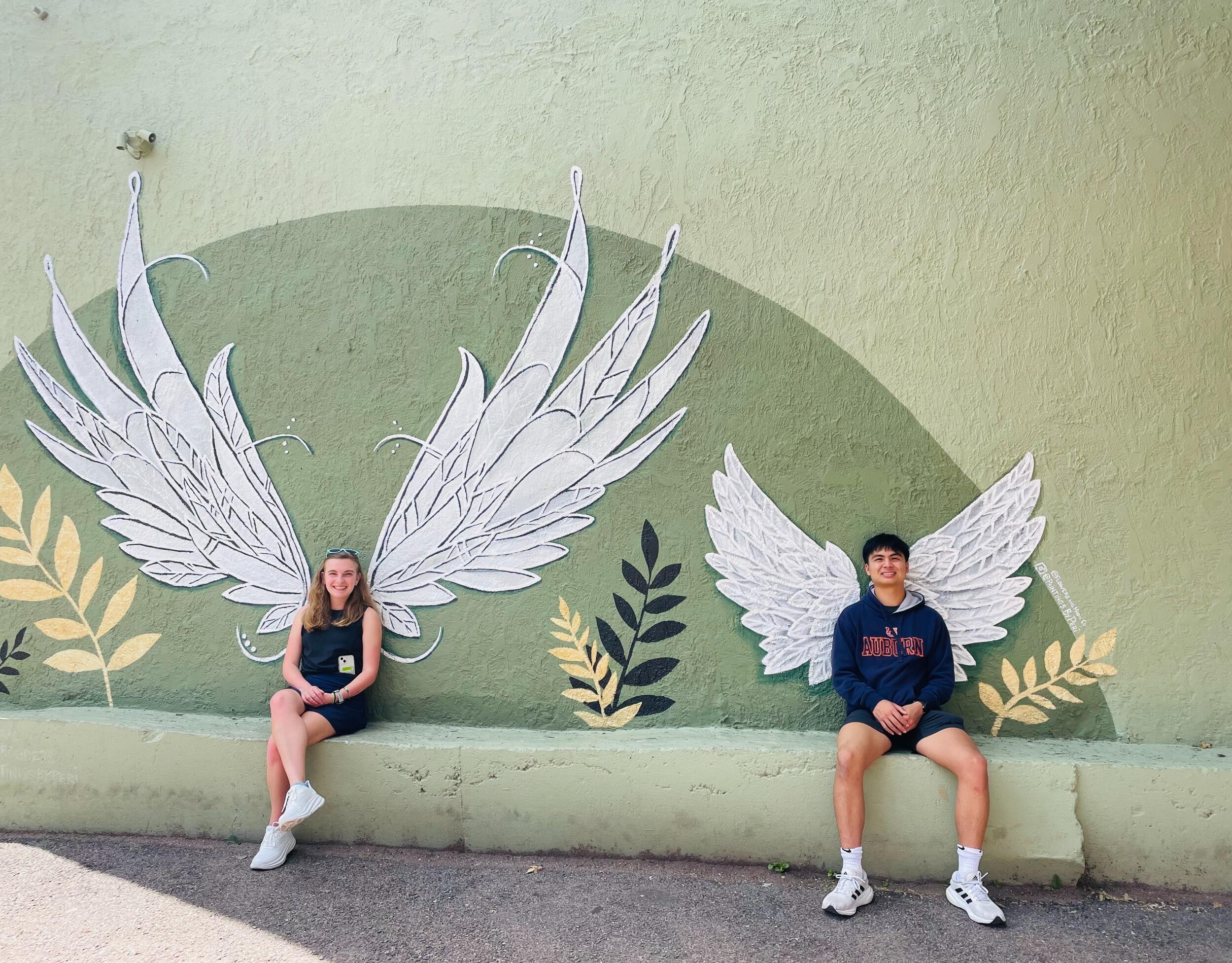 And we've flown places together. 