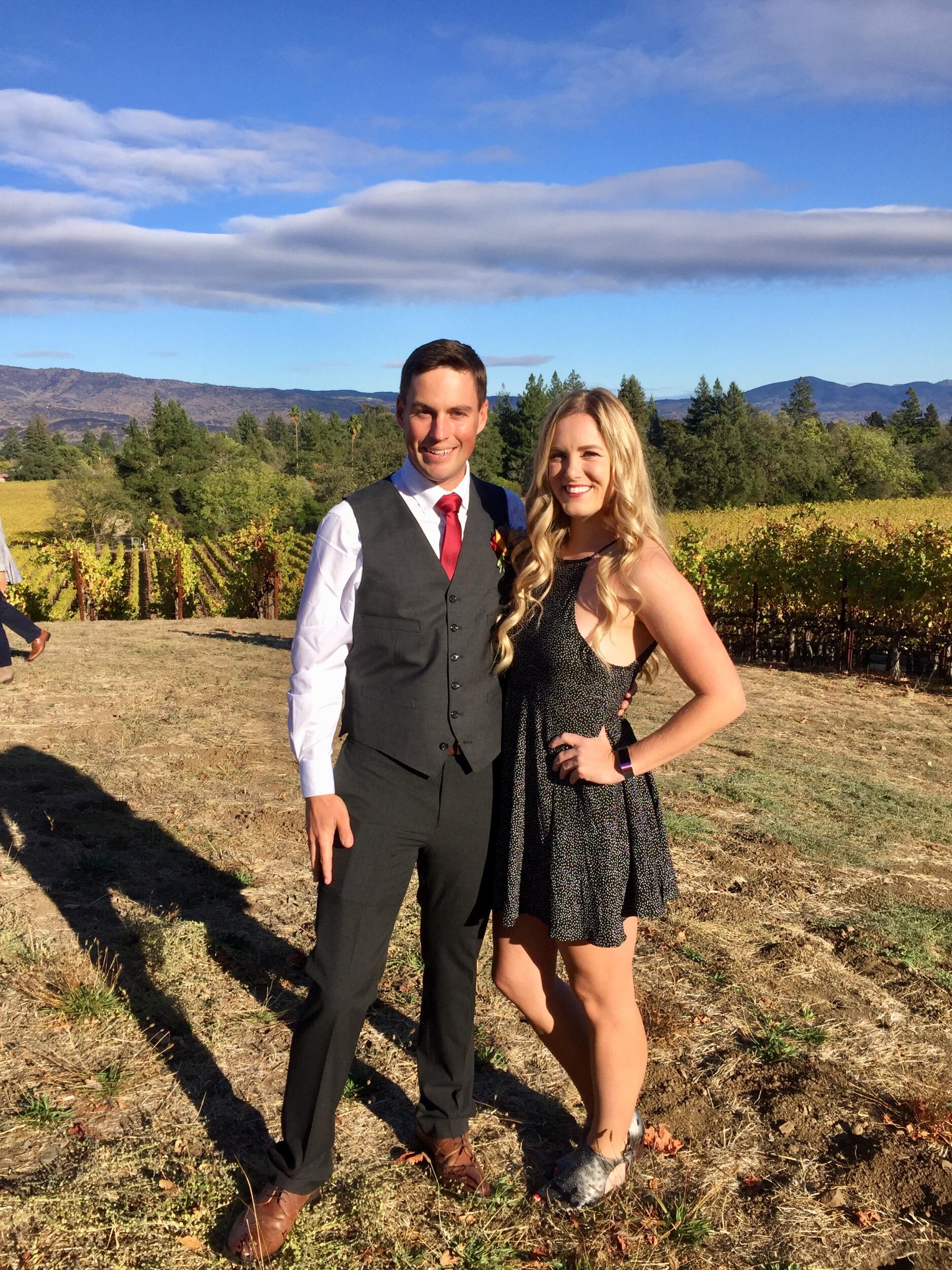 Many weddings of friends have been attended together. 