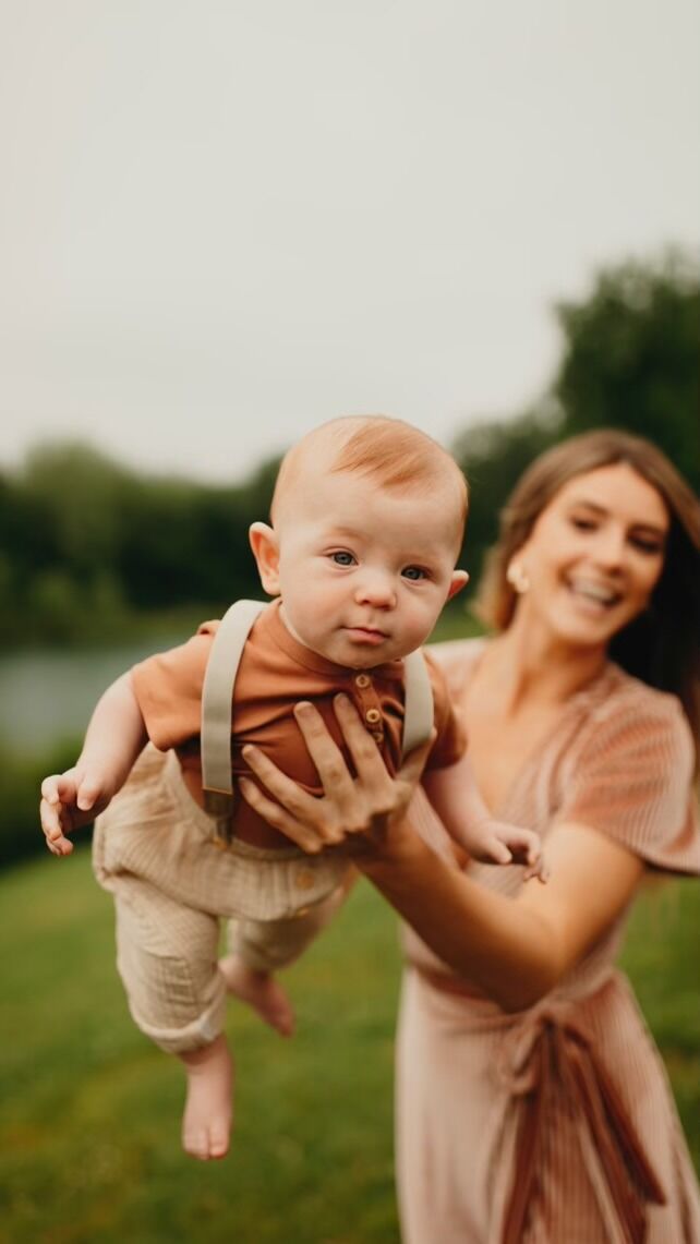 Casen at 8 months!