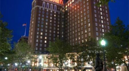 Providence, Rhode Island, Exterior View of the Biltmore Hotel (100