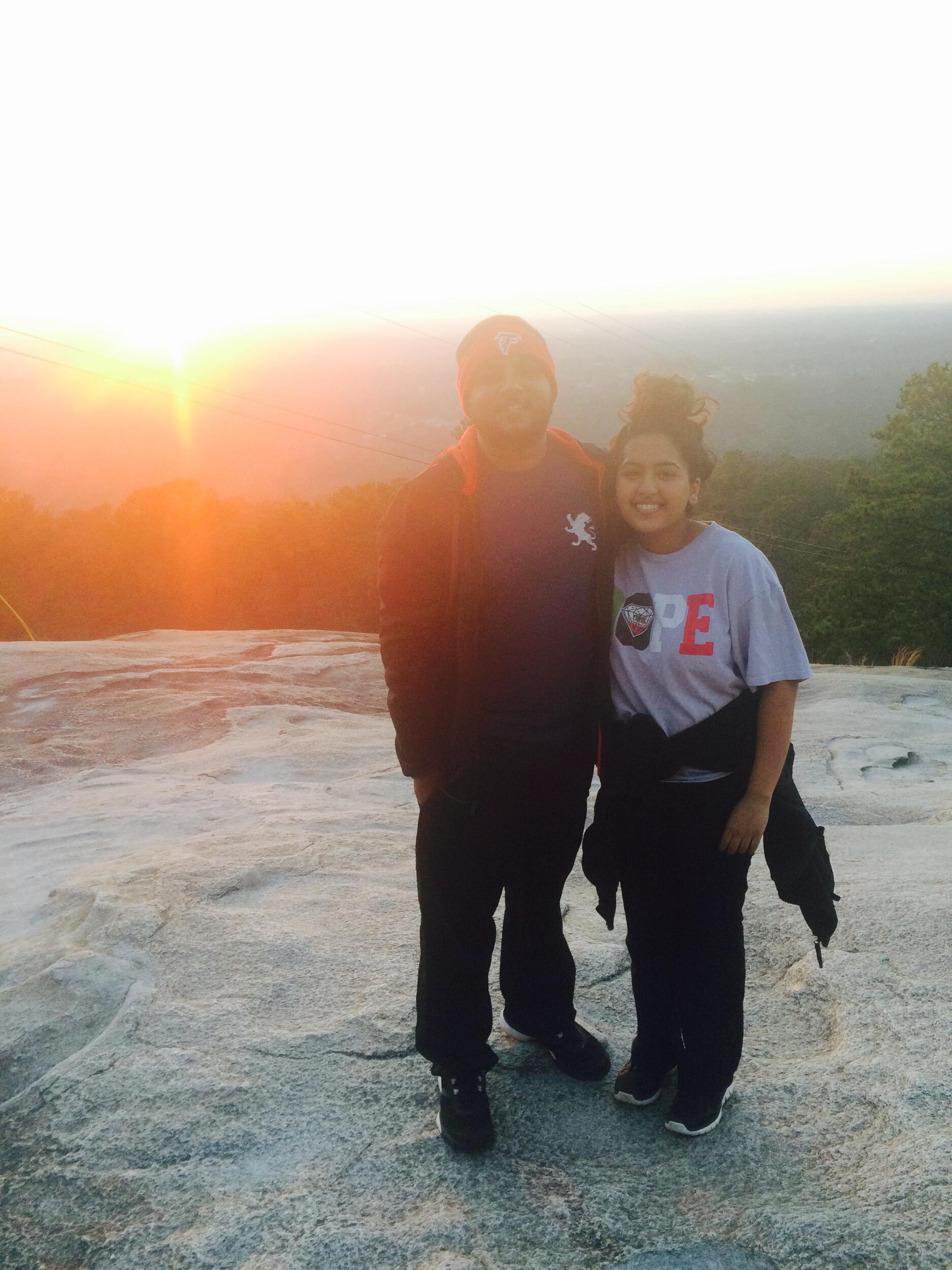 Climbed Stone Mountain together