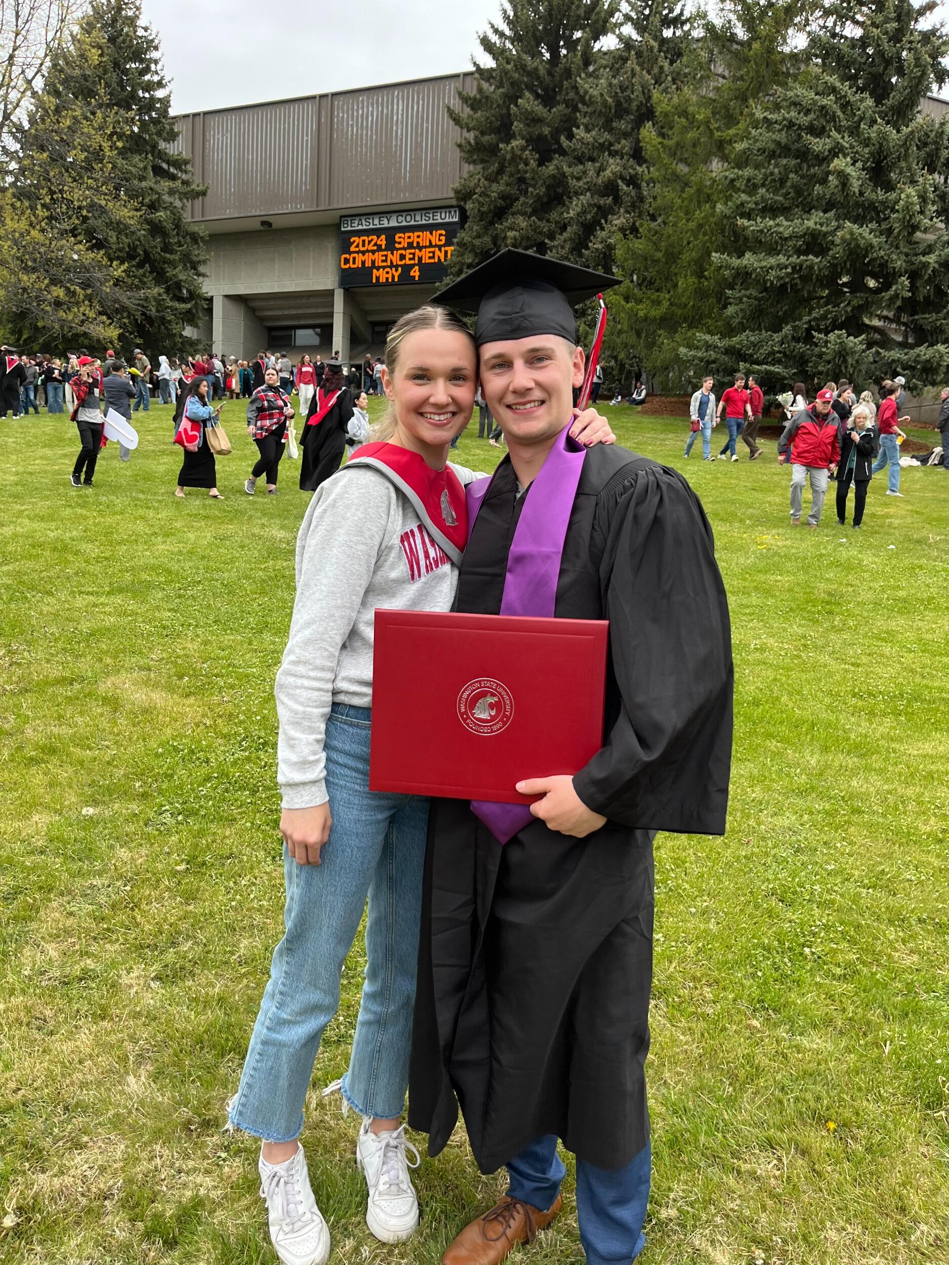 WSU Graduation - Go Cougs!