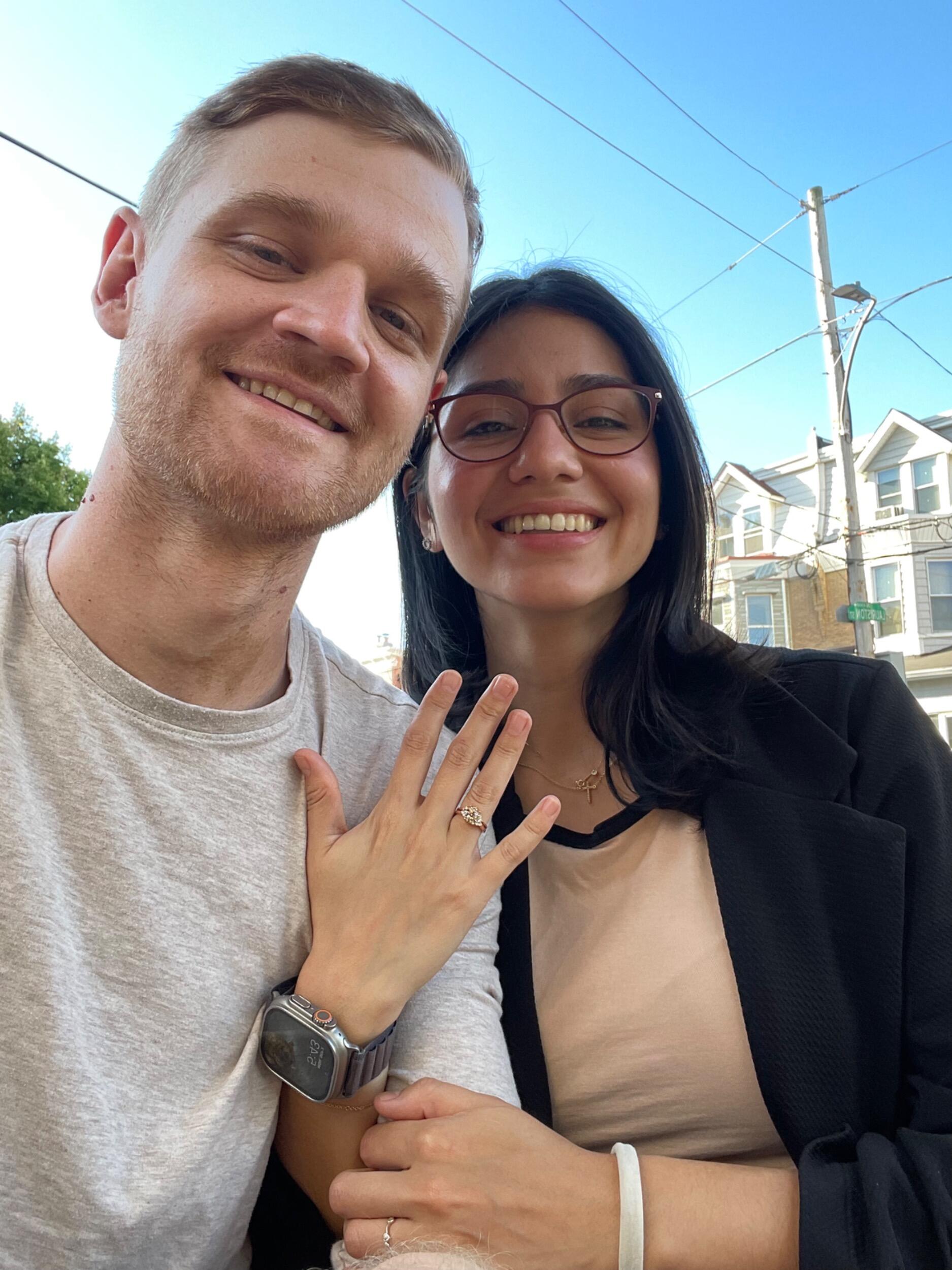 Look at us, who would've thought.
We're Engaged!!