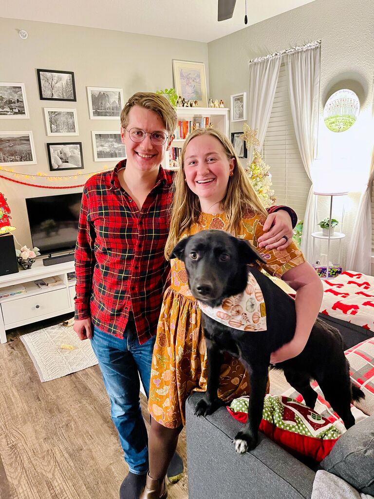 Our first Thanksgiving hosting! Bailey's dad and stepmom came to visit from Florida.