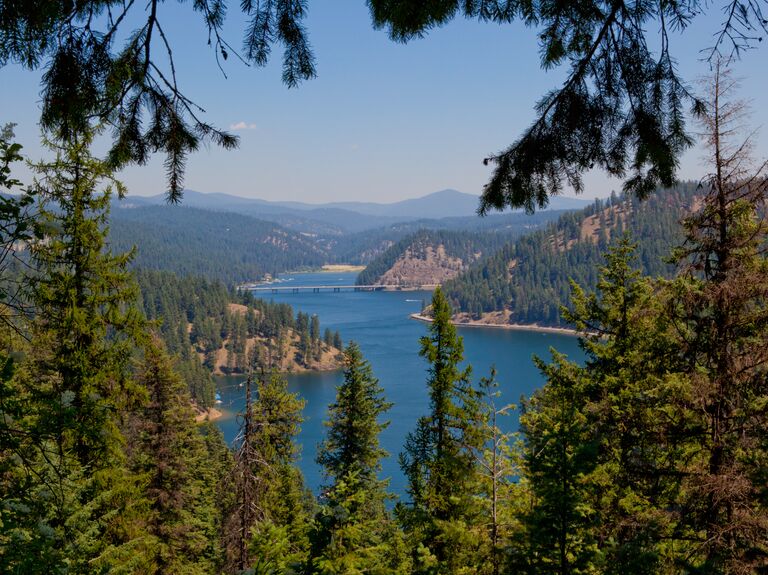 Coeur d'Alene, Idaho for the best honeymoon