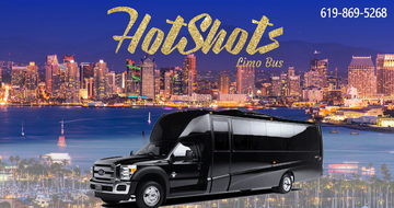 HotShots Limo Bus - Party Bus - San Diego, CA - Hero Main