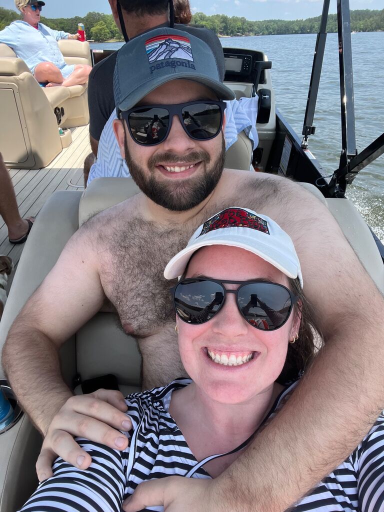 Lake day with the fam.