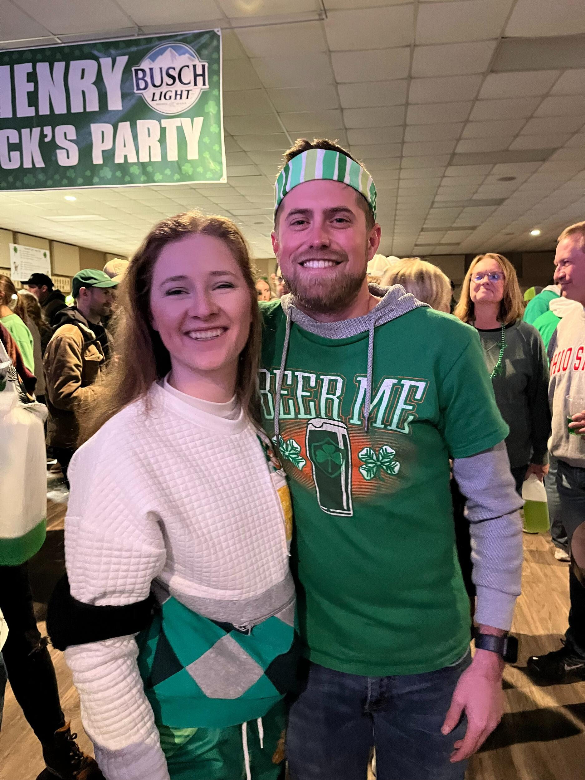 Our First of Many St. Patrick’s Days Together
