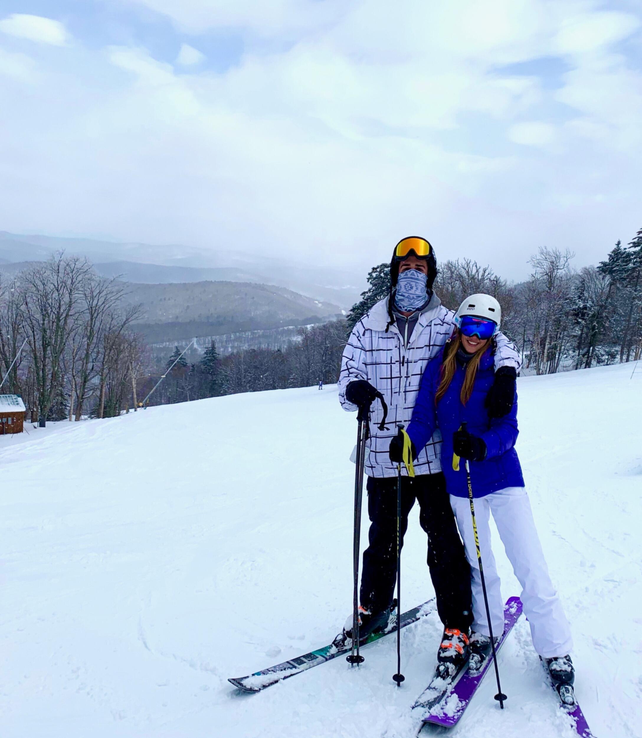 Our first trip together to Killington, VT.