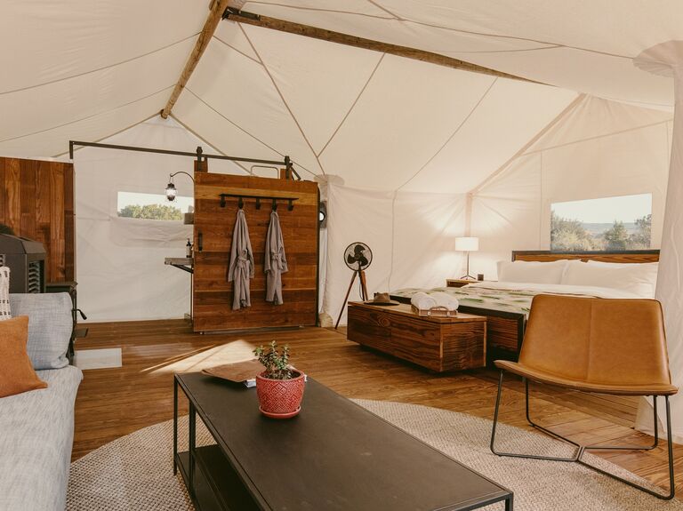 Best places to go glamping in the US on your honeymoon