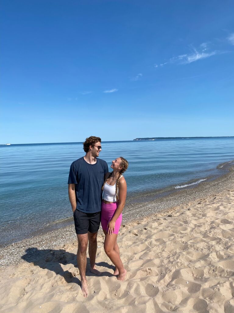 Sleeping Bear Dunes hike with Daniel’s family