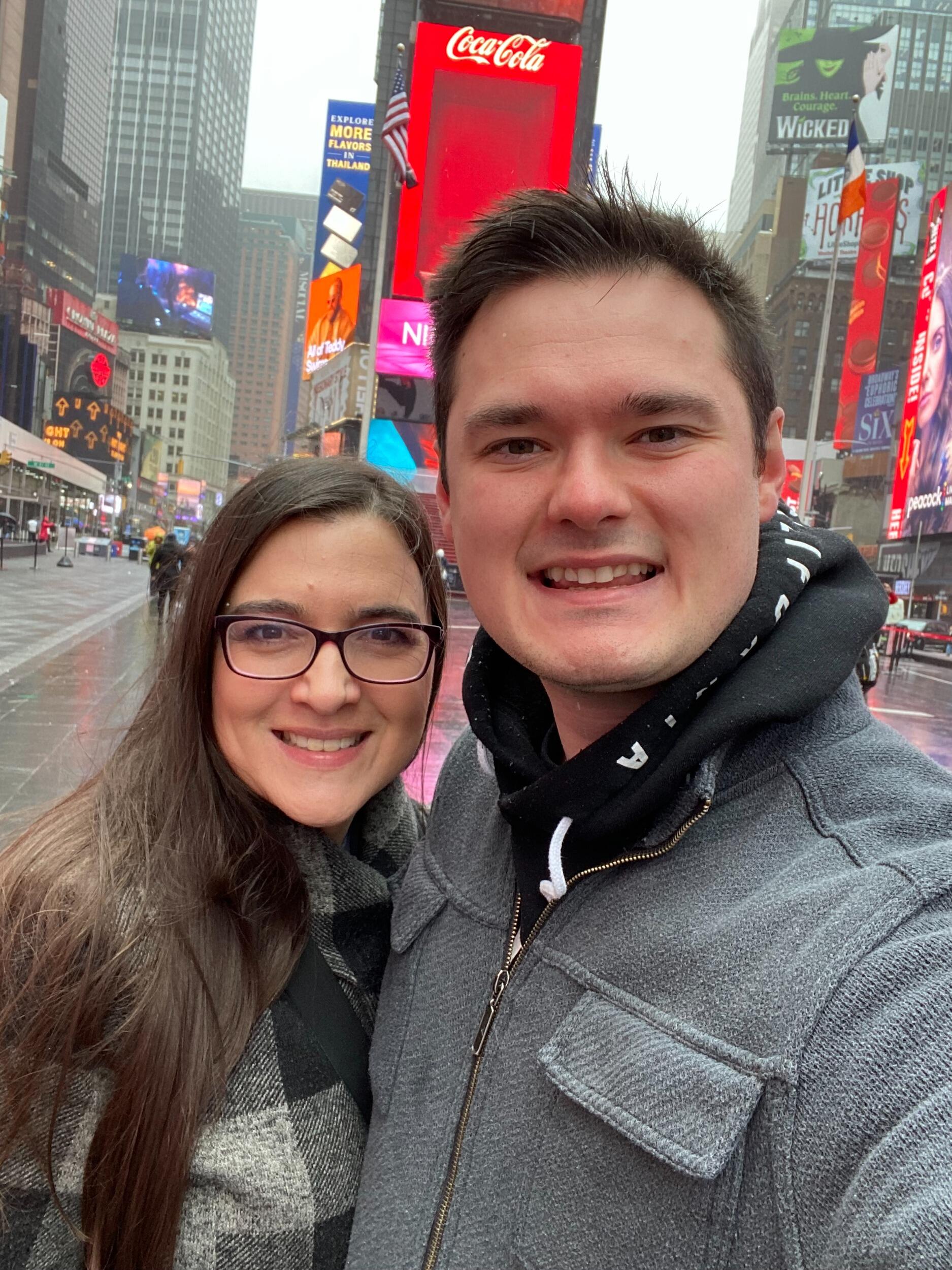 Spring Break in NYC to visit Sophia.