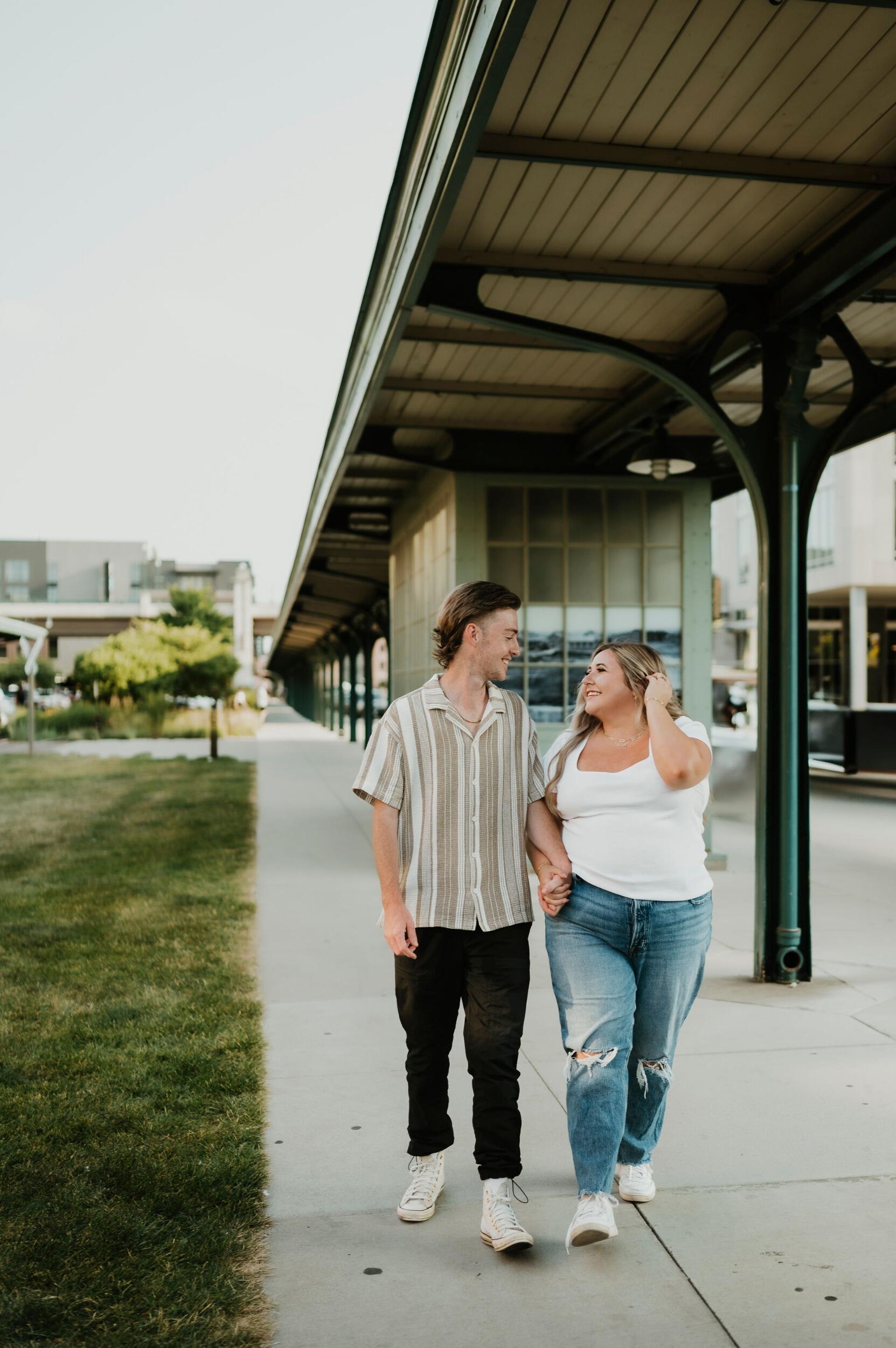 Taking our engagement photos was so special to us—it was the first time we’d ever had professional photos together. Capturing this moment in time felt like the perfect way to celebrate our love, and we’ll treasure these memories forever.