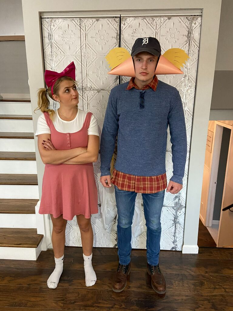 Halloween has always been a favorite of this friend group! Halloween at Noah and Shannon's featuring Helga and Hey Arnold!
