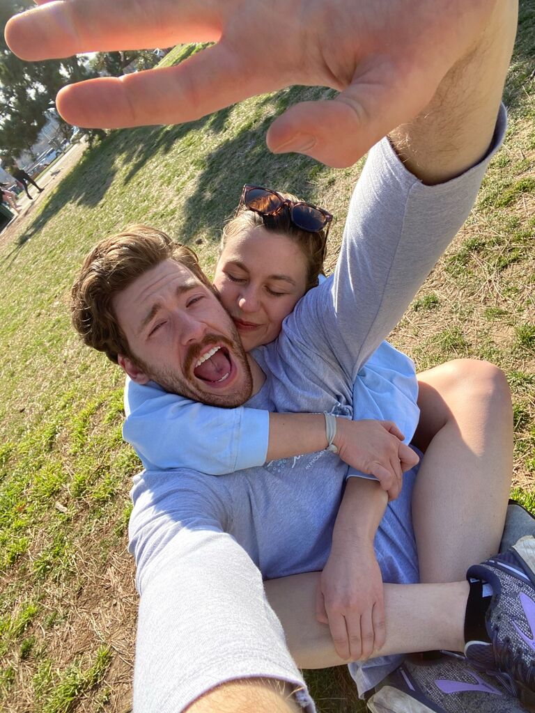 With 9 months into dating, Hallie shows that there is no escape from here.