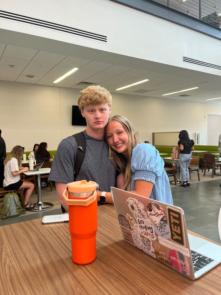 First day of school picture...Garrett was thrilled!