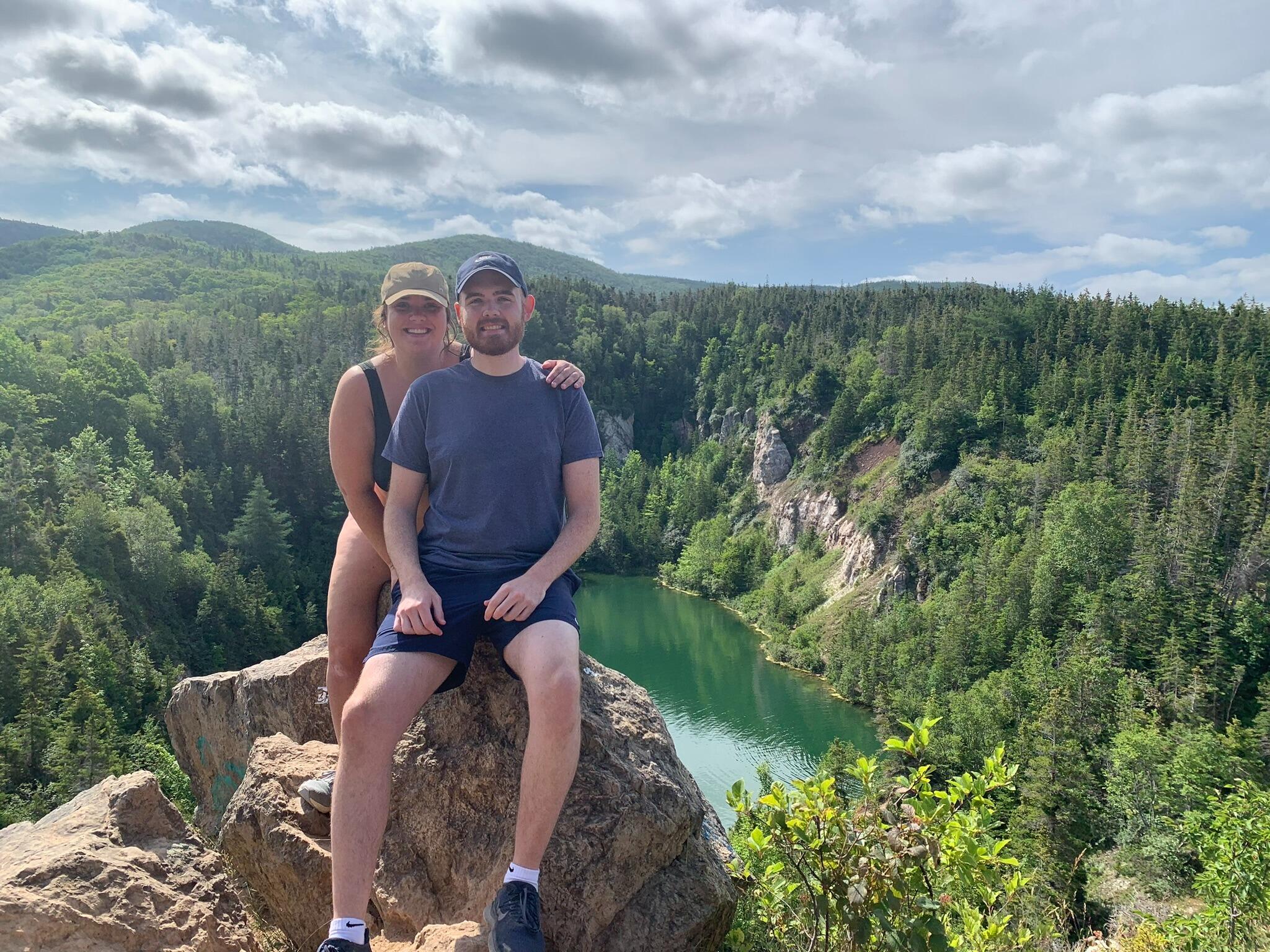 First camping trip together in the Cape Breton Highlands when Shawnacey said 'I love you' for the first time.