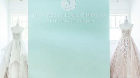 White magnolia shop bridal shop