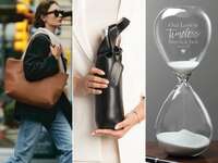 Collage of three year anniversary gift ideas
