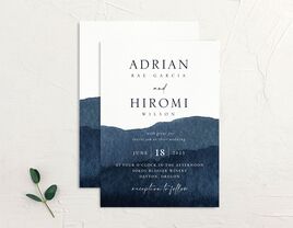 recycled paper wedding invitations