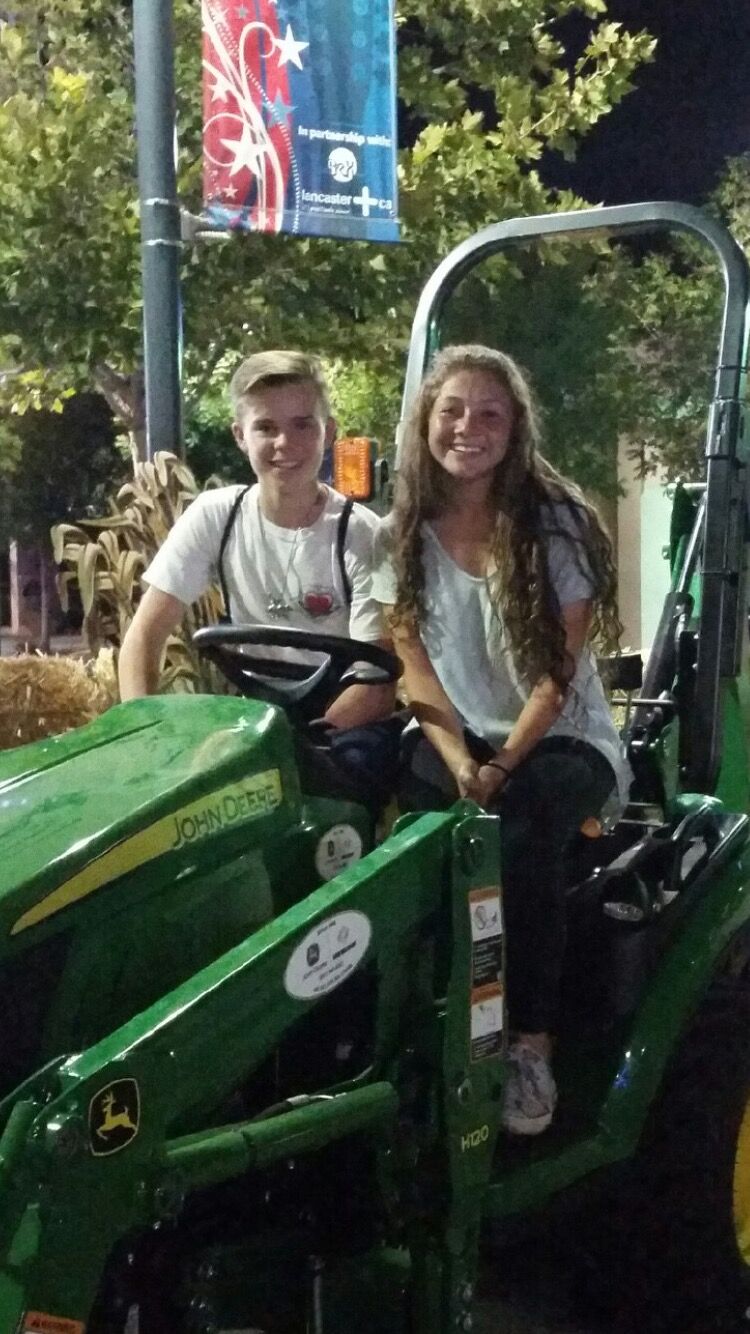 A “date-night” on Lancaster Blvd with Caleb’s parents
