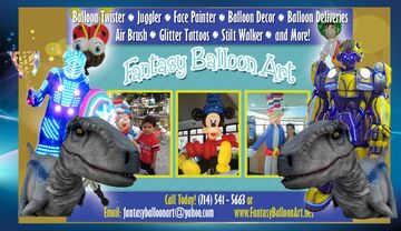 Fantasy Balloon Art - Balloon Twister - San Bernardino, CA - Hero Main