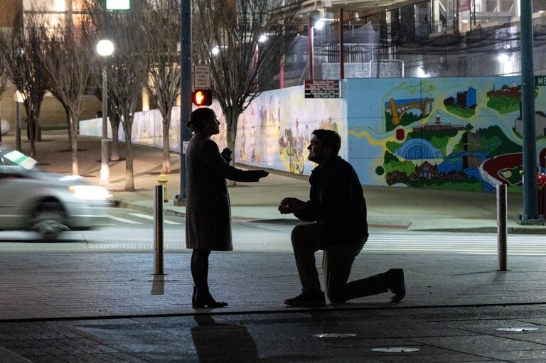 She said yes!