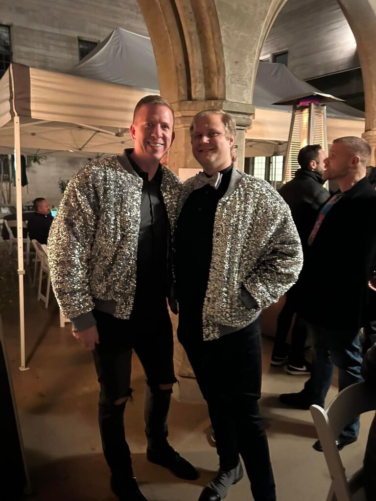 Please Forgive the jackets... It was a themed Sobriety birthday.