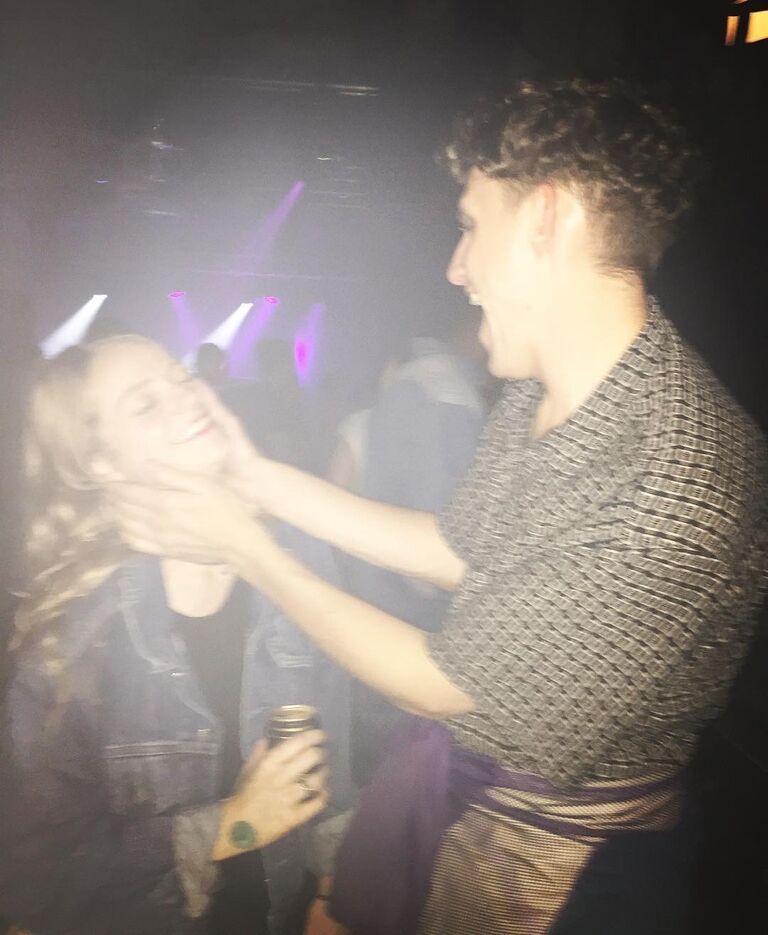 Amy and Declan being silly in East London @ Oslo.