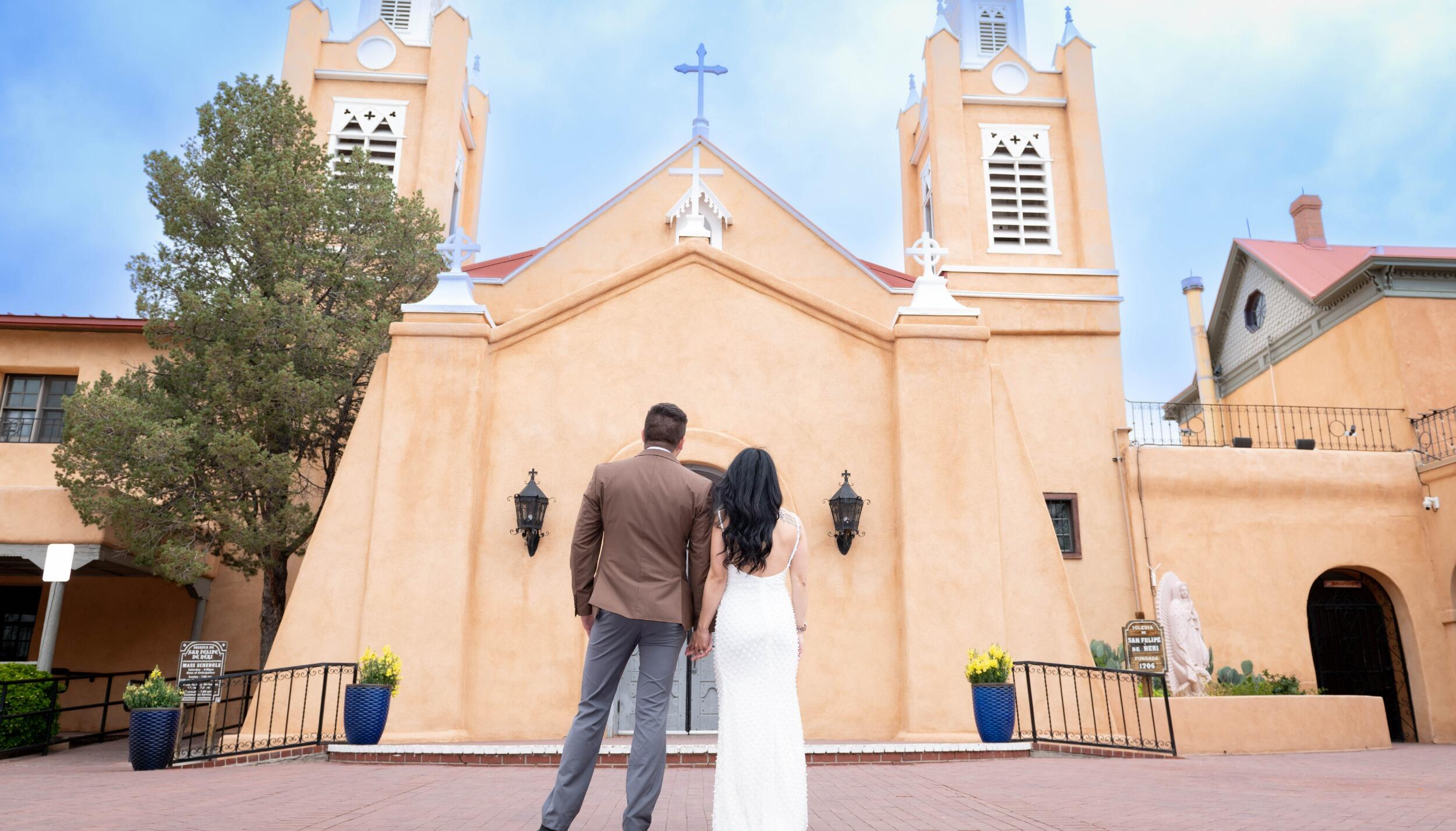 We start our Journey hand in hand as Husband and Wife!!