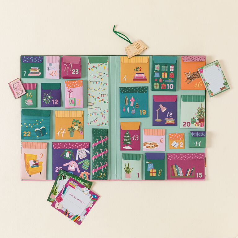 Uncommon Goods book-themed advent calendar for girlfriend