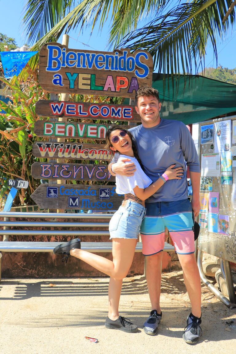 First trip to Puerto Vallarta together - where they truly fell in love with each other 