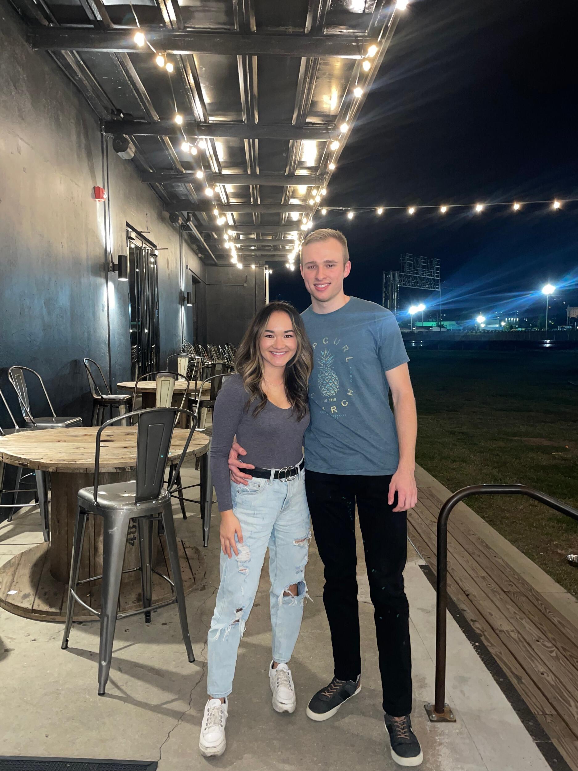 Matthew’s first trip to Birmingham was unforgettable. They had so much fun exploring the city together, but the best part was being in each other’s company. It was during that trip that they made the relationship official.