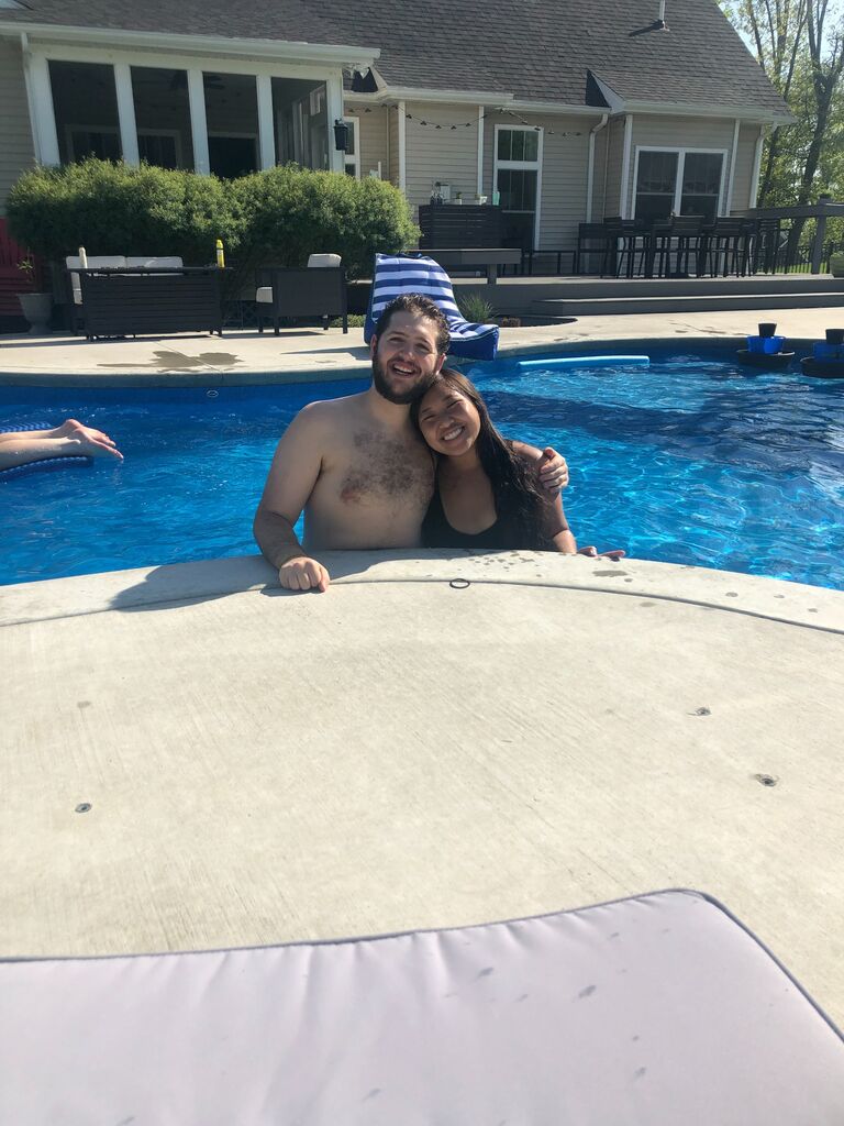 Riley and Kylee spent the COVID quarantine together in Fenton, MI. They actually loved spending the extra time together since she was sent home from college, and made the most of it!