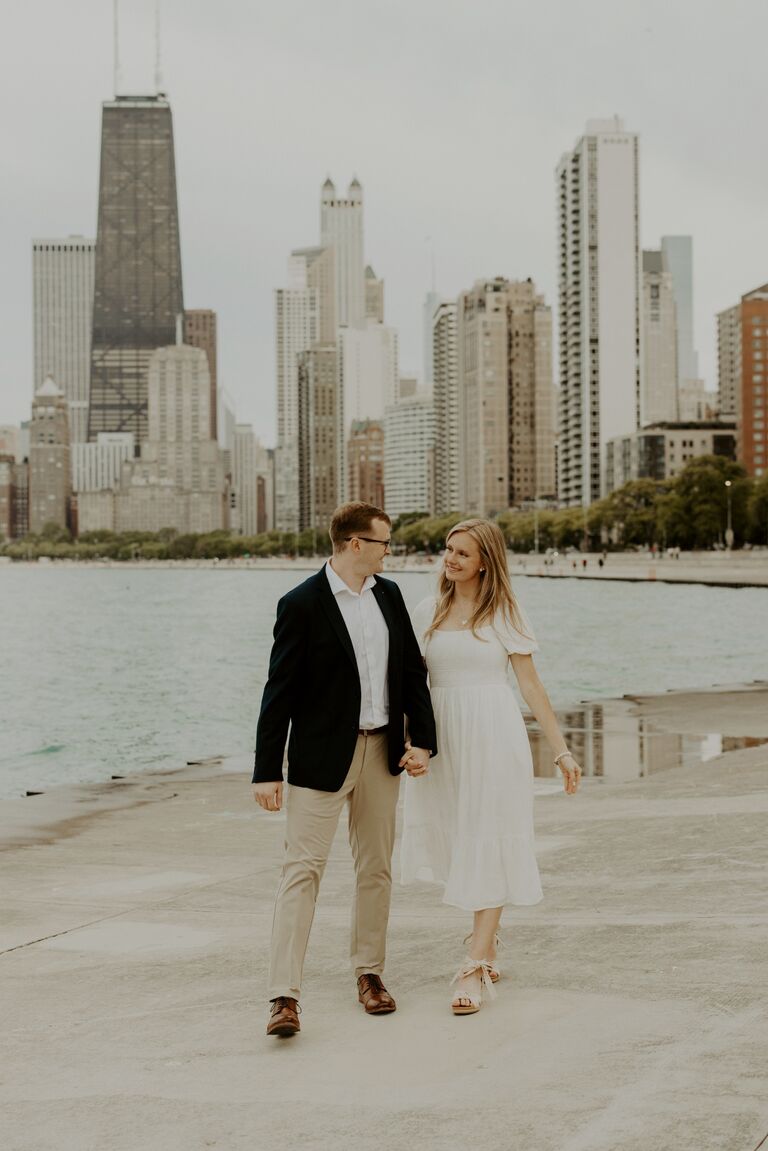 We moved to our engagement city, Chicago. Andrew is attending Loyola University for a Master's in Medical Physiology and Cassidy is working remotely. 