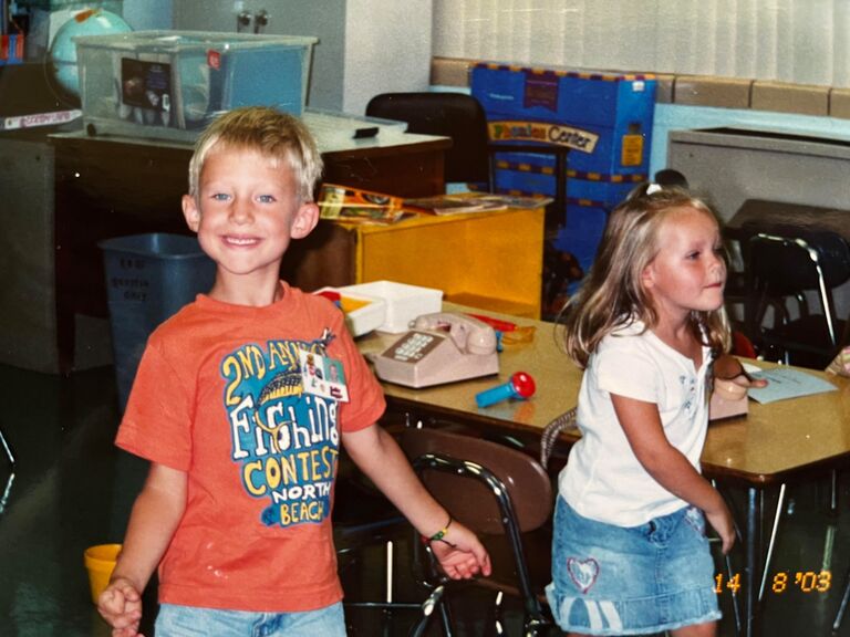 Safety City is where it all began... We found this photo when we first started dating and could not believe it! Let us take you on the journey of how we kept finding our way back to each other!