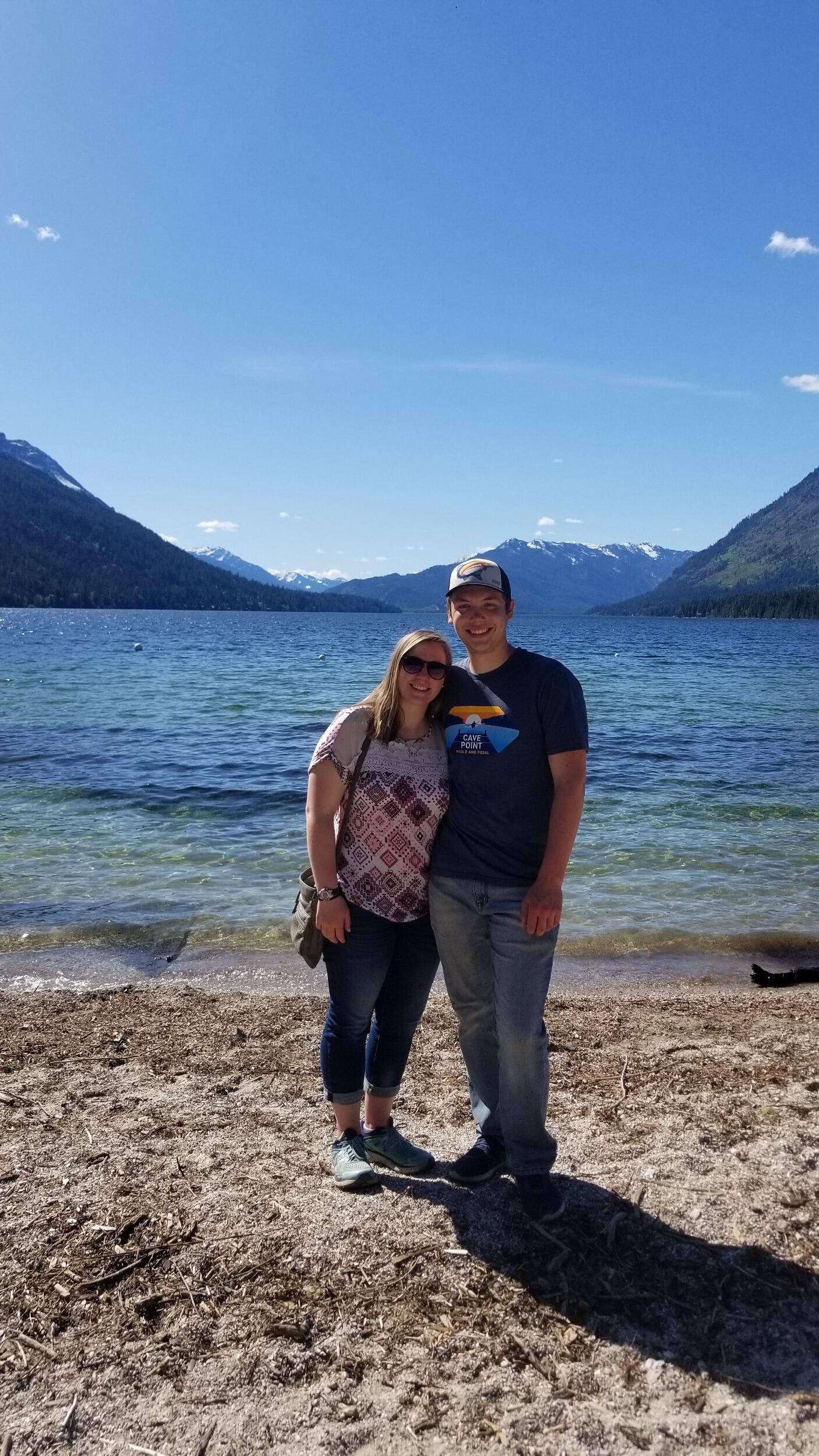 Our first trip to Washington State to visit Brandy's Family. This was Zach's first time seeing the ocean and the mountains. 