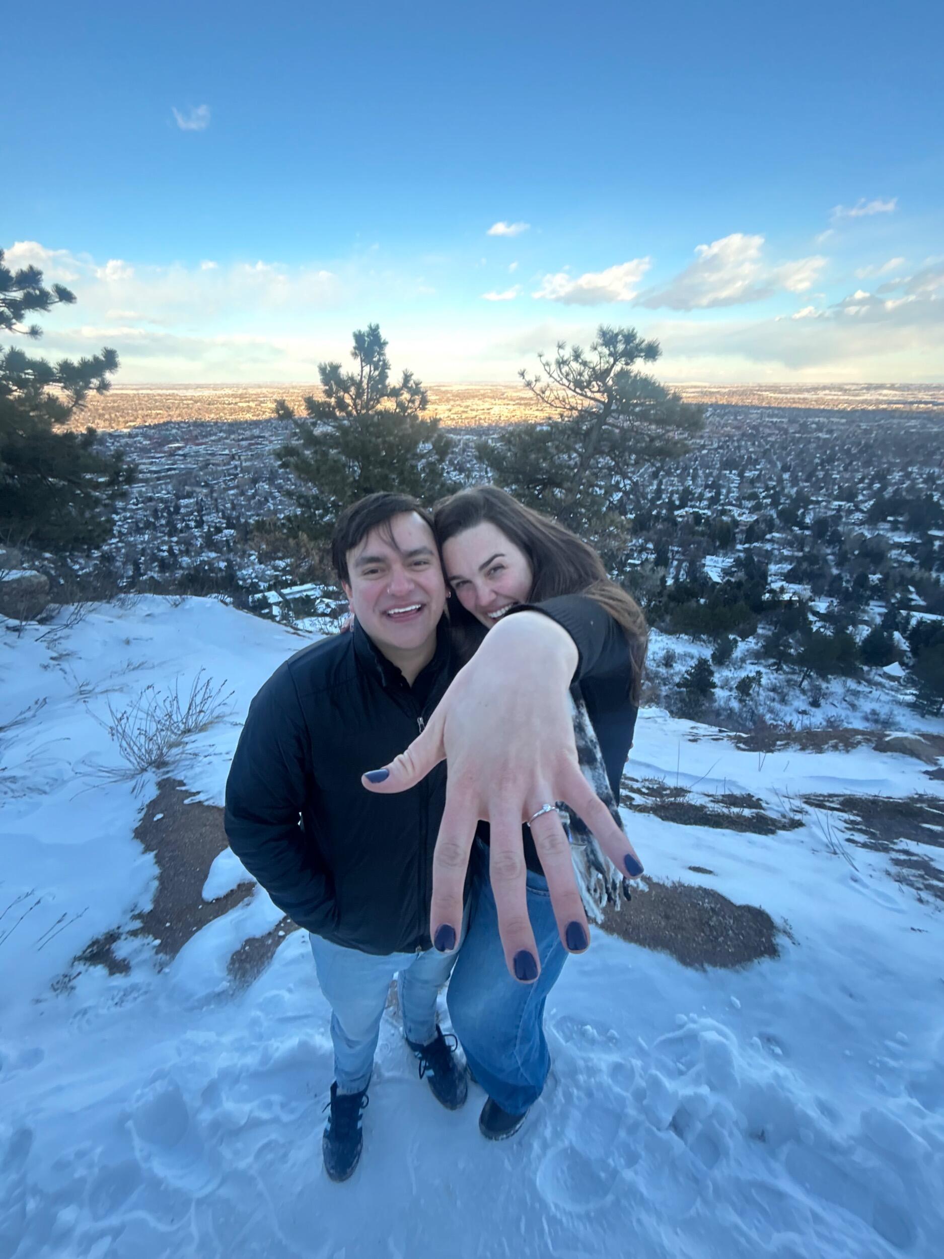 Erin said yes!