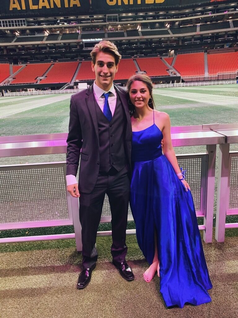 Ridge and Jaime at Ridge's Prom.