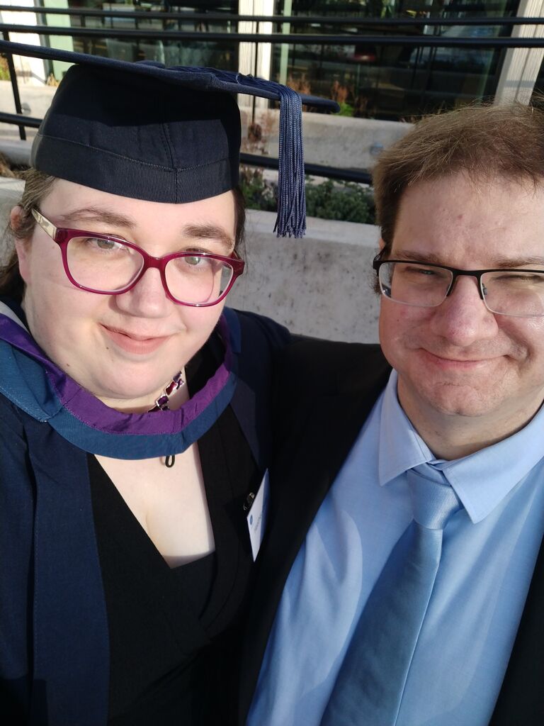 A trip to Birmingham for Heather's NEBOSH graduation.